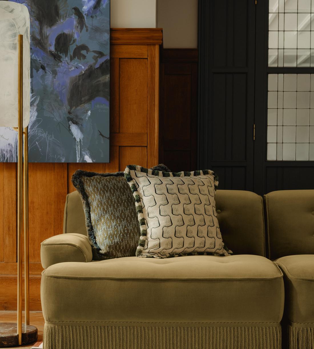 Theron Square Cushion - Lifestyle - Image 2
