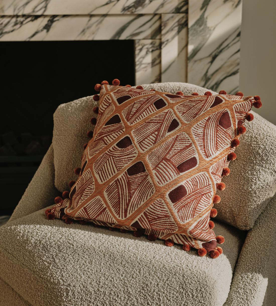 Ackley Square Cushion - Lifestyle - Image 2