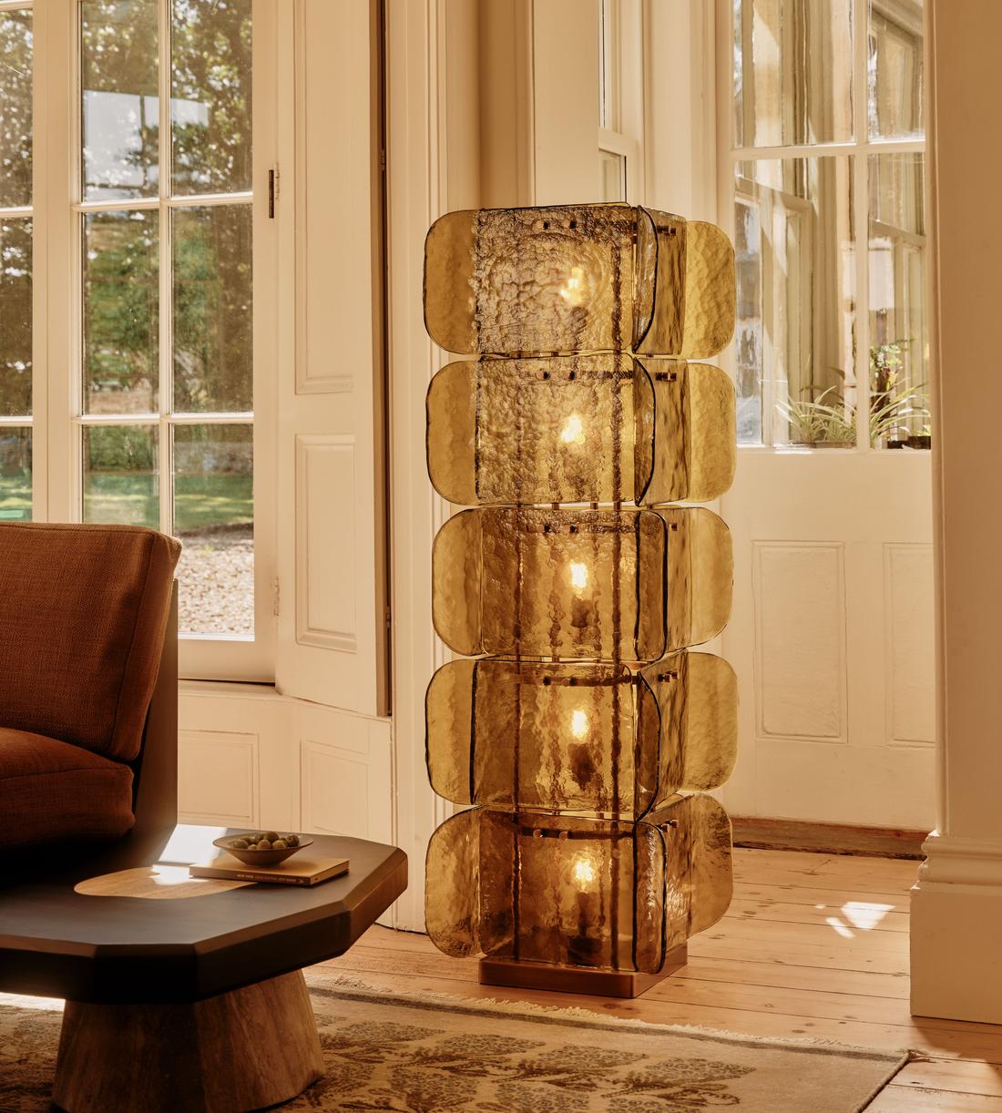 Elias Floor Lamp - Green - Lifestyle - Image 1