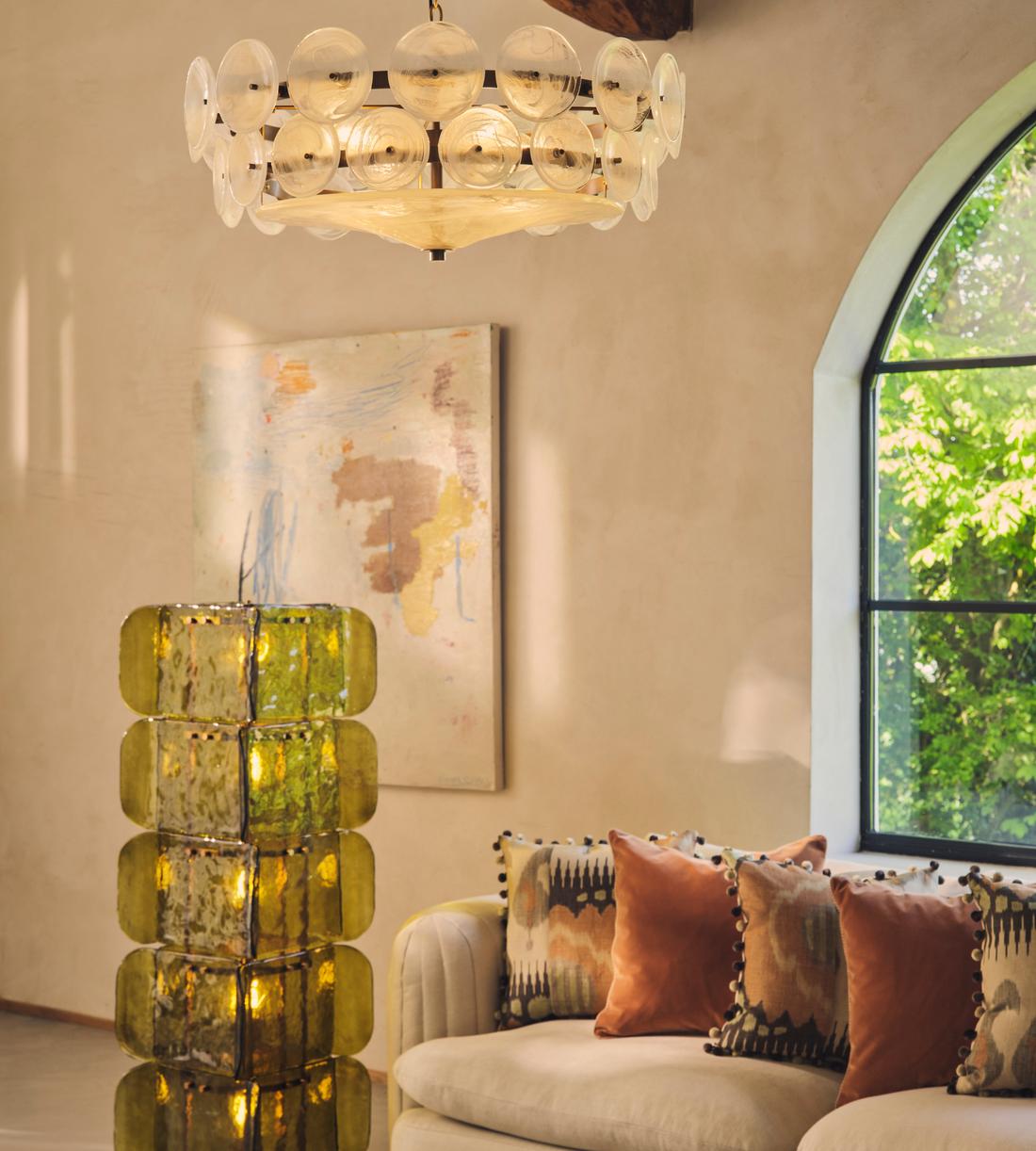 Elias Floor Lamp - Green - Lifestyle - Image 2
