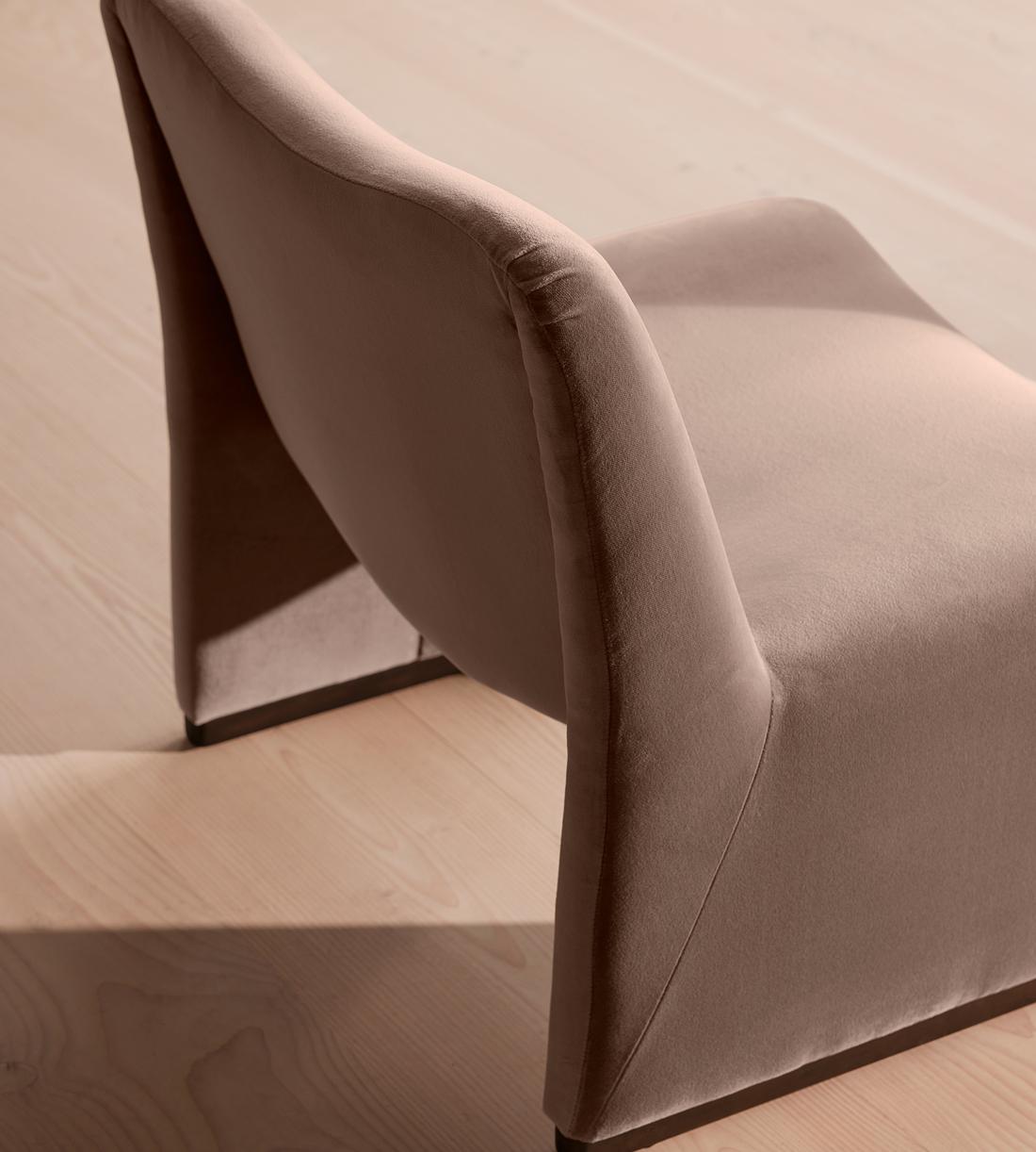 Lovett Armchair - Velvet - Taupe - US - Images - Image 5