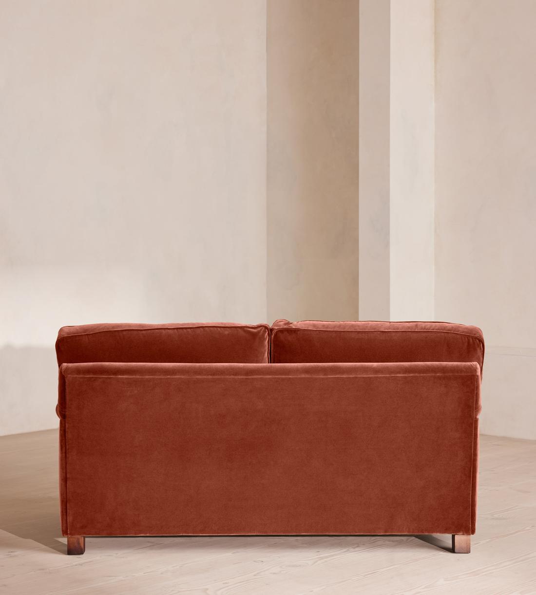 Arundel Two Seater Sofa - Velvet Rust - Images - Image 4