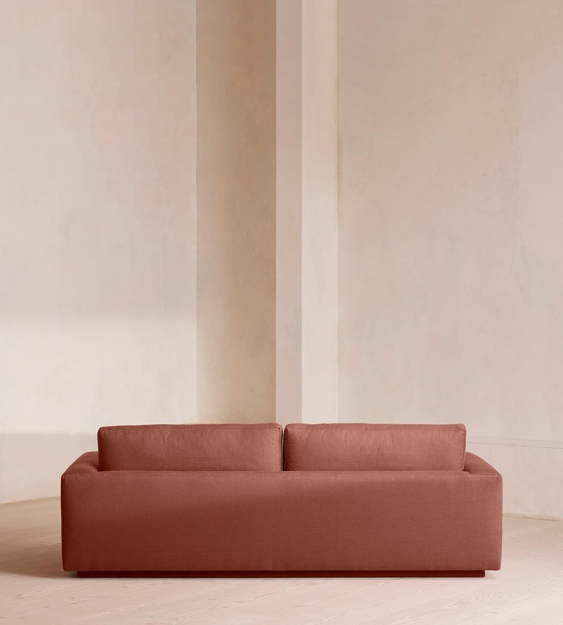 Mossley Three Seater Sofa - Linen - Sienna - US - Images - Image 6