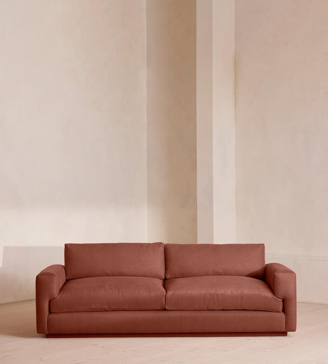 Mossley Three Seater Sofa - Linen - Sienna - US - Listing - Image 3