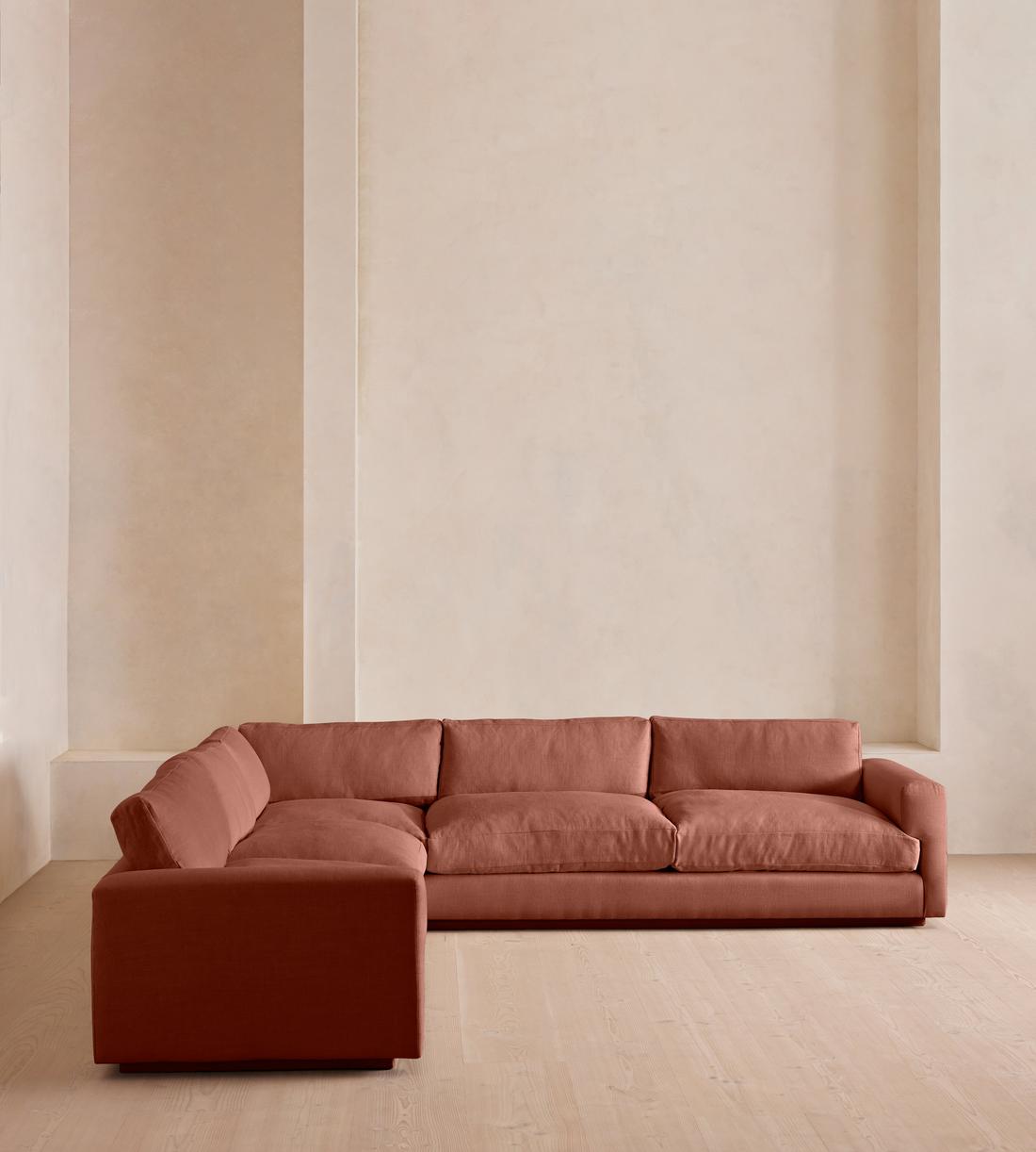 Mossley Corner Sofa - Linen - Sienna - US - Listing - Image 2