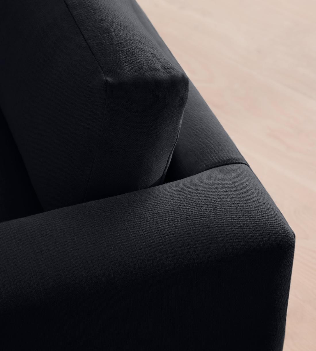 Mossley Corner Sofa - Linen - Indigo - US - Images - Image 6
