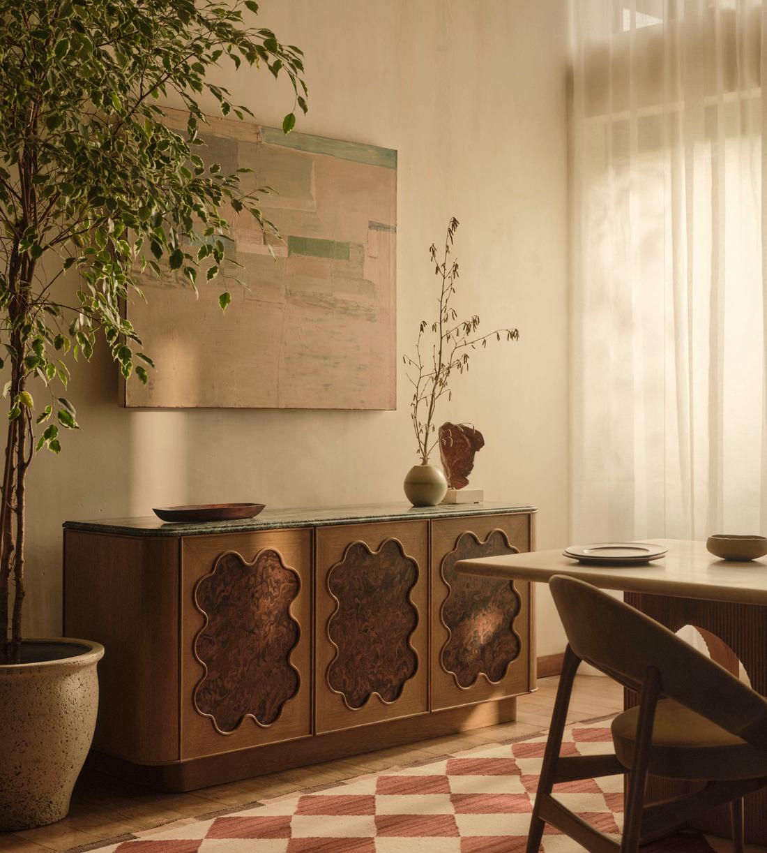 Barrett Sideboard - Napoli Green Marble - Lifestyle - Image 1