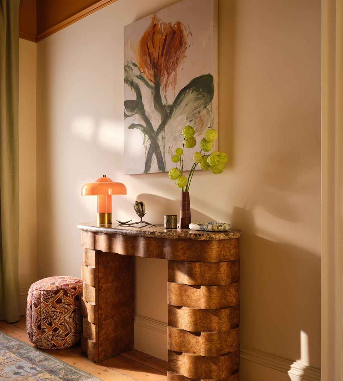 Locanda Console - Dark Emperador Marble - Lifestyle - Image 1