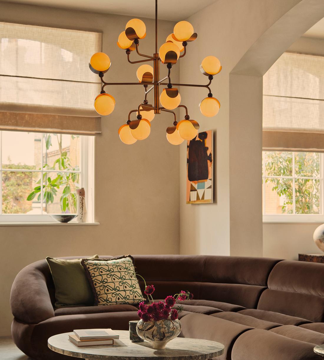 Tilney Square Cushion - Green - Lifestyle - Image 5