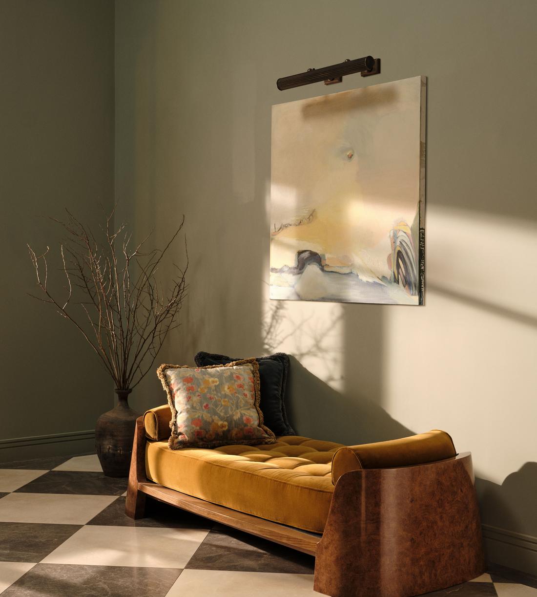 Heidi Daybed - Velvet - Mustard - US - Lifestyle - Image 1