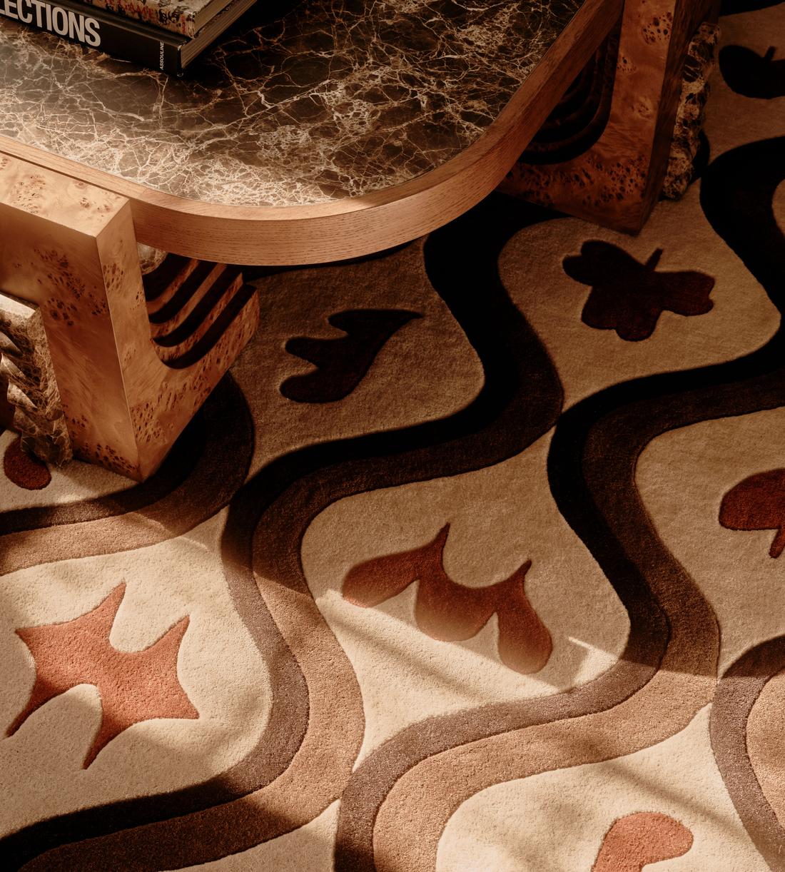 Emmeline Coffee Table - Dark Emperador - Lifestyle - Image 2
