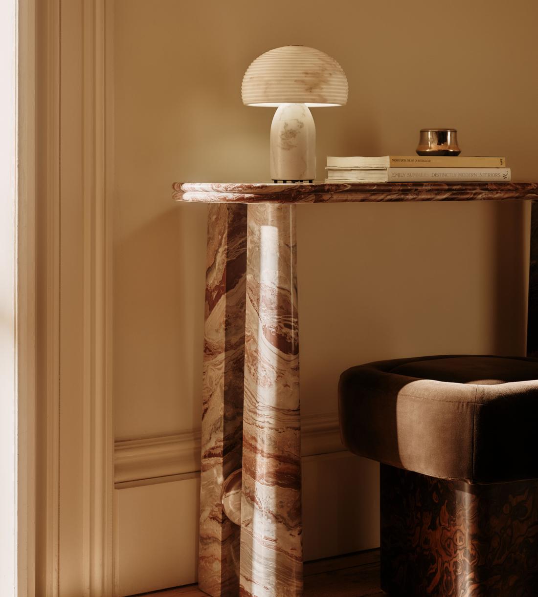 Paloma Console Table - Rosso Orobico - Lifestyle - Image 2