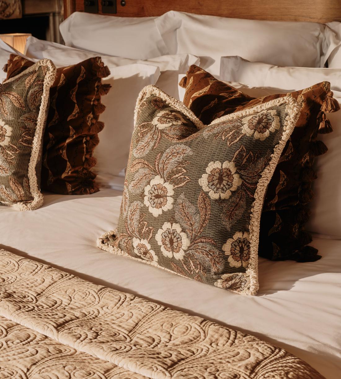 Nita Square Cushion - Lifestyle - Image 1