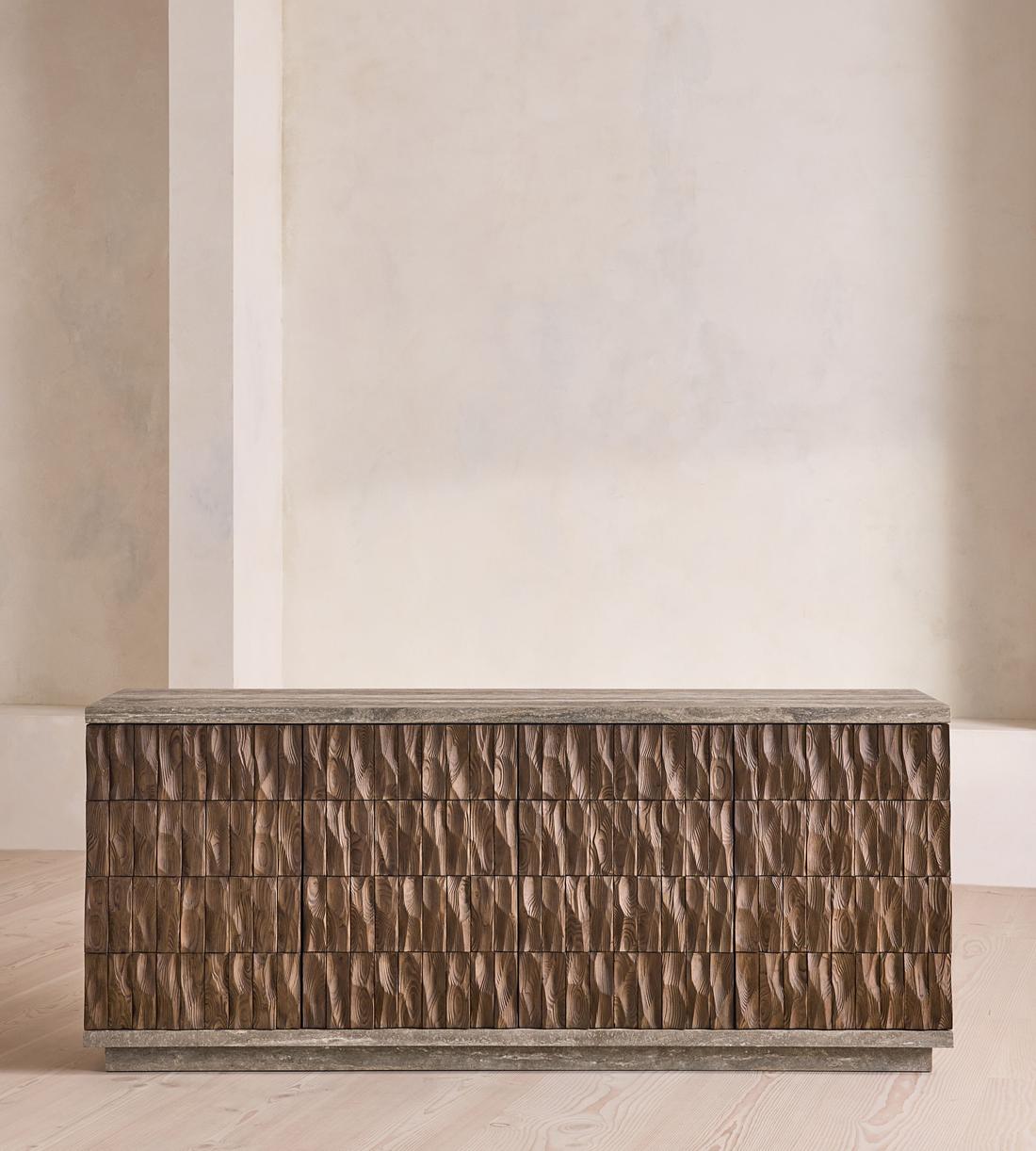 Alani Sideboard - Travertine - Listing - Image 1