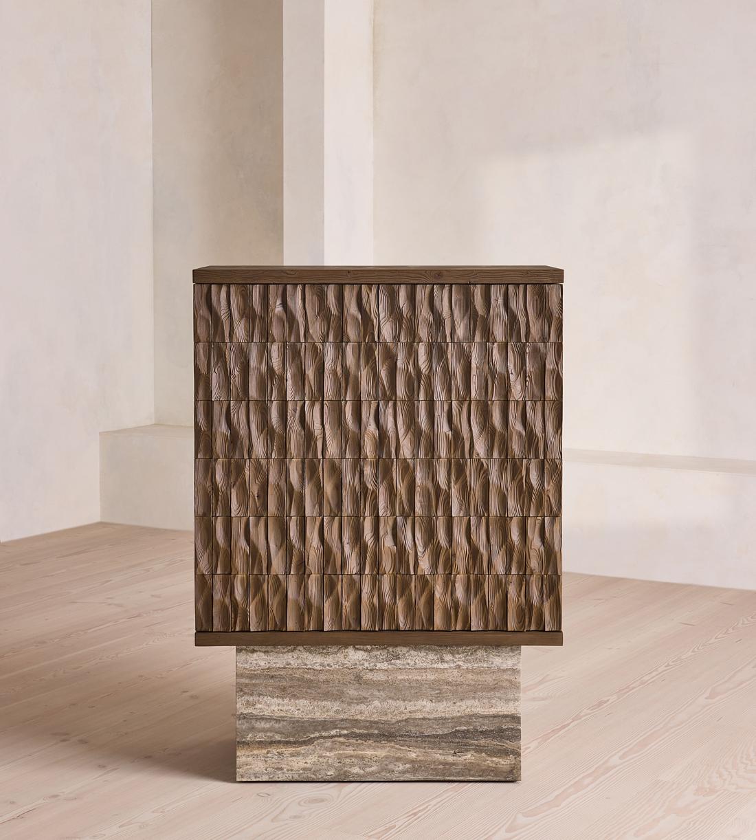Alani Bar Cabinet - Travertine - US - Listing - Image 4
