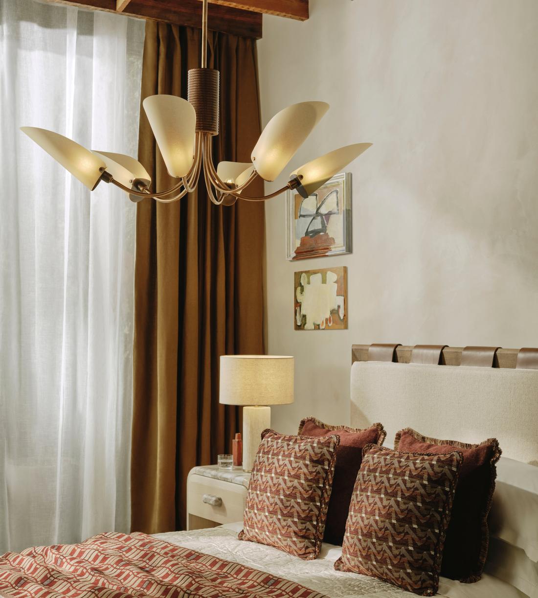Fulton Square Cushion - Bordeaux - Lifestyle - Image 2