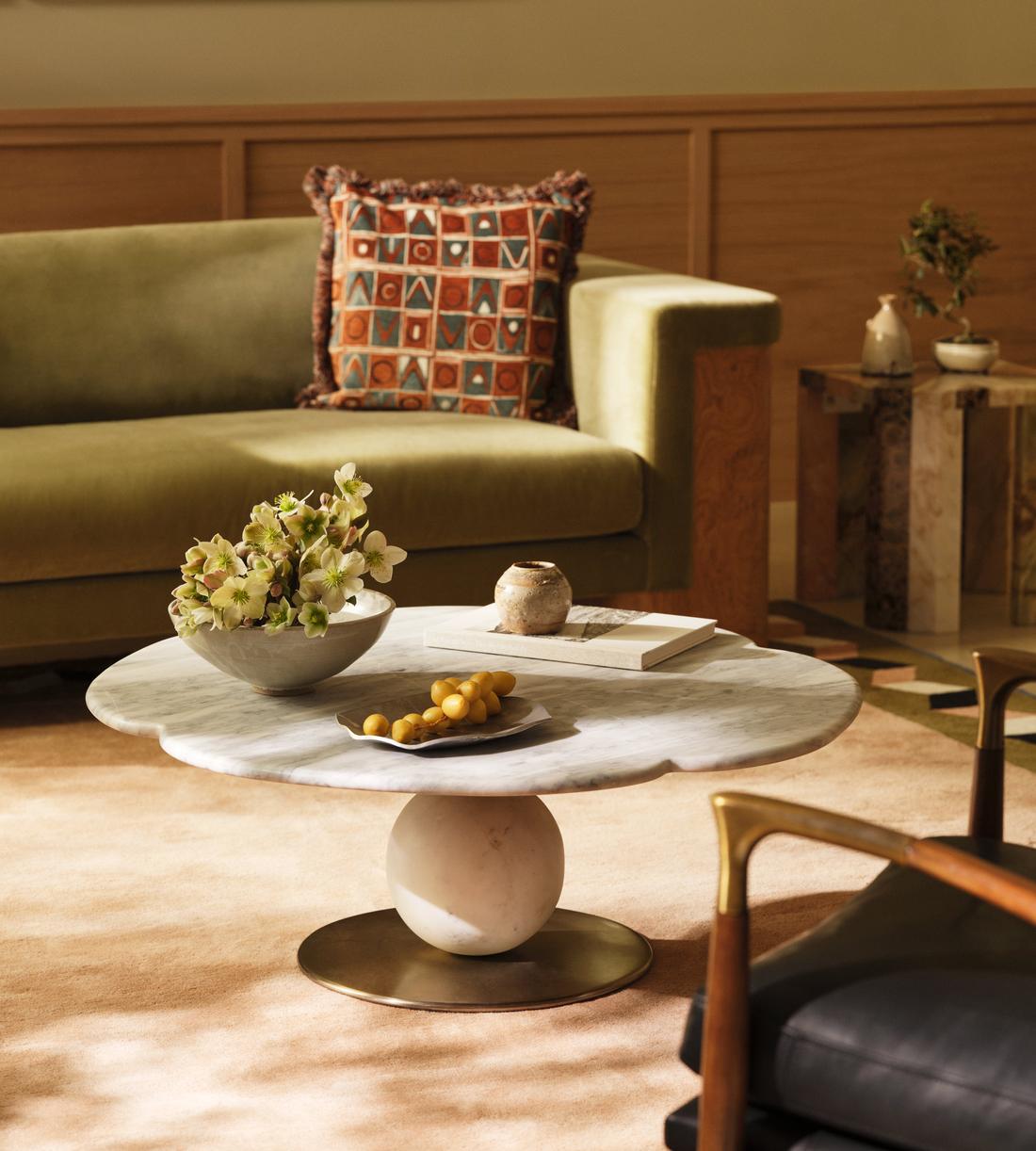Vito Coffee Table - Arabescato Marble - Lifestyle - Image 2