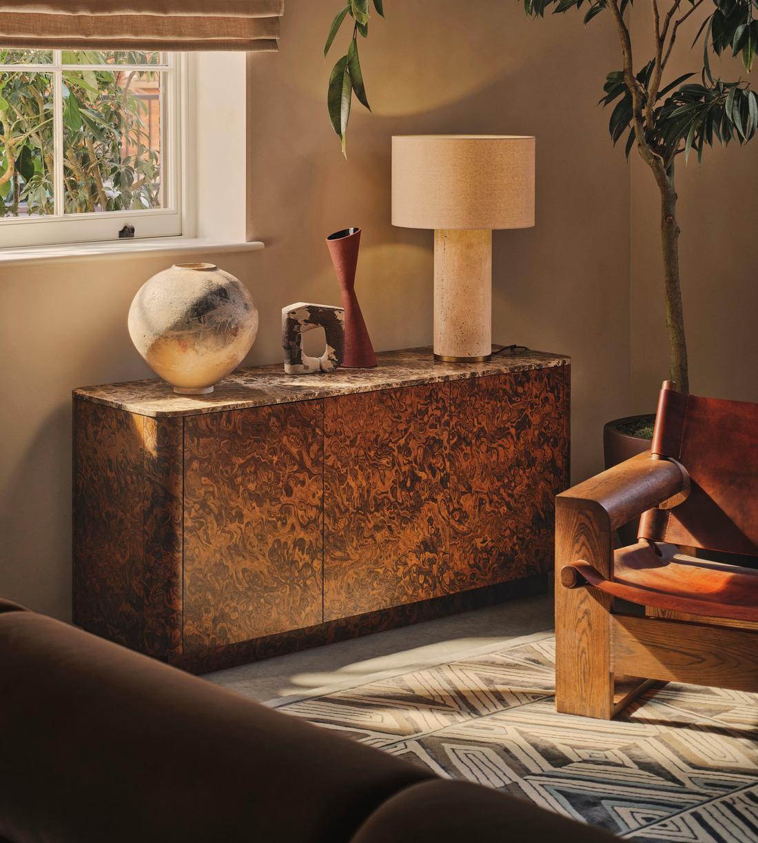 Vance Sideboard - Dark Emperador Marble - Lifestyle - Image 1