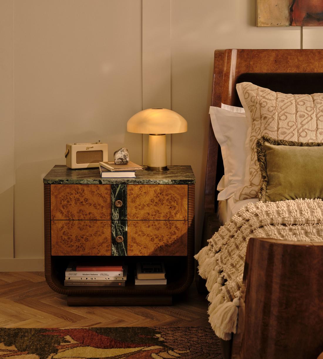 Basil Bedside Table - Large - Lifestyle - Image 1
