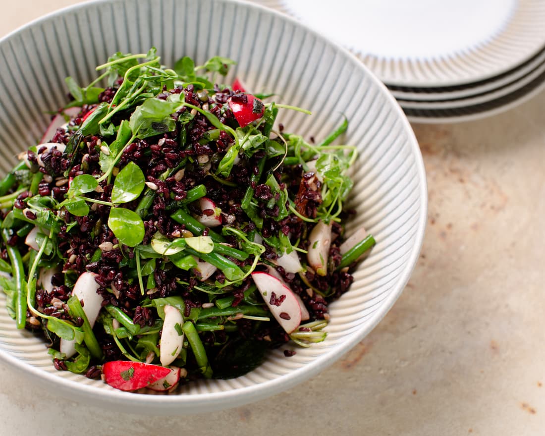 Make this wild rice salad at home