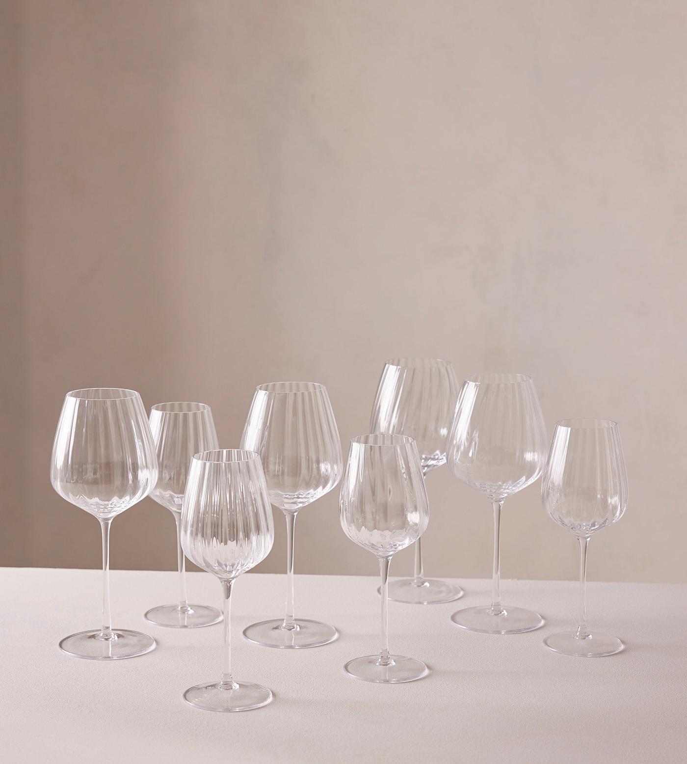 Soho Home | Pembroke Red & White Wine Glass Set