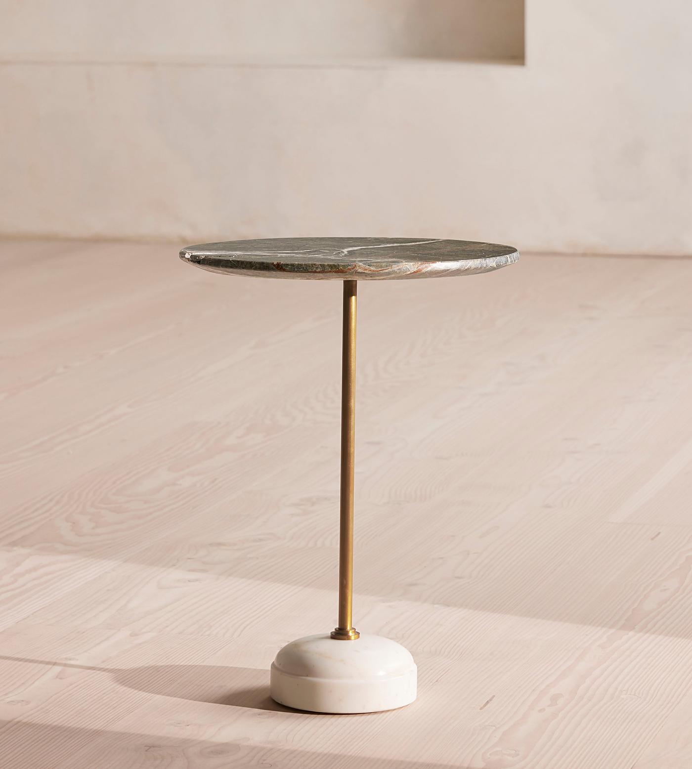 Fleet Side Table, Medium/Mid Height Marble