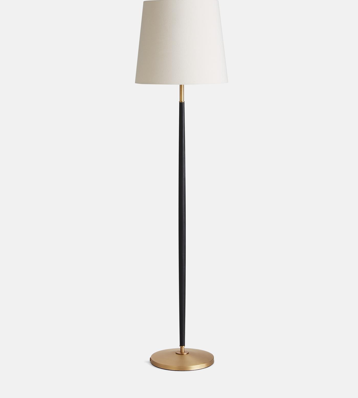 Beckett Leather Floor Lamp, US