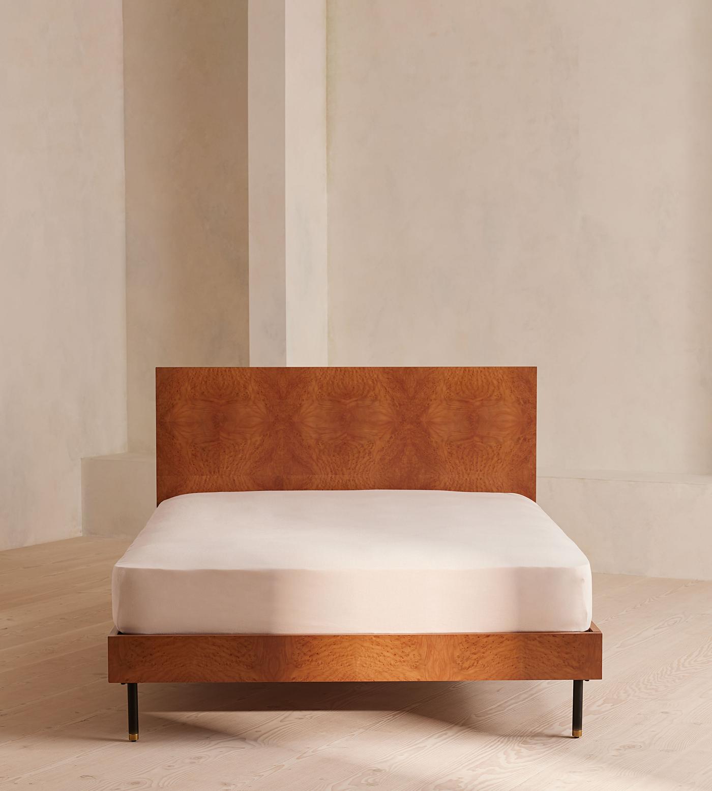Russo Bed, Madrone Burl