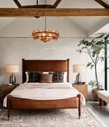 Paolo Bed - Sycamore Leather - King - US - Listing Image