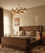 Devon Bed - King - Linen - Olive - Listing Image