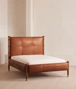 Paolo Bed - Sycamore Leather - Super King - Hover Image