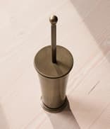 Charlton Toilet Brush - Brass - Hover Image