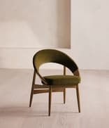 Lachlan Dining Chair - Olive Velvet US - Listing Image
