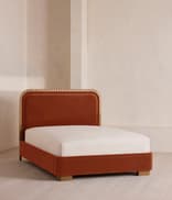 Angus Bed - King - Velvet - Rust - US - Listing Image