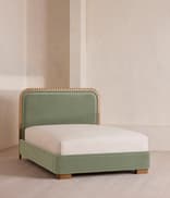 Angus Bed - King - Velvet - Seafoam - US - Listing Image