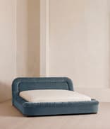 Vara Bed - Super King - Velvet - Grey Blue - Listing Image