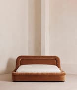 Vara Bed - Emperor - Velvet - Cinnamon - UK - Hover Image