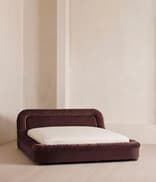 Vara Bed - King - Velvet - Aubergine - UK - Listing Image