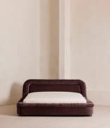 Vara Bed - King - Velvet - Aubergine - UK - Hover Image