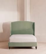 Rivas Bed - Emperor - Velvet - Seafoam - UK - Hover Image
