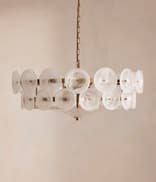 Lorenzo Chandelier - Milky Glass - US - Listing Image