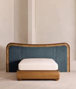 Alana Bed - Super king - Velvet - Grey Blue - Hover Image
