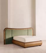 Alana Bed - Queen - Velvet - Seafoam - US - Listing Image