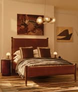 Paolo Bed - Sycamore Leather - Super King - Listing Image