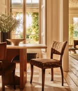 Pair of Molina Armless Dining Chairs - Deklan Linen - US - Listing Image