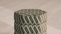 Woven Jacquard Vende Olive
