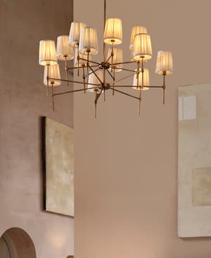 Isobella Chandelier - Antiqued Brass - Large - Listing Image