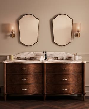 Valerie Double Vanity - Arabescato Corchia Marble - Listing Image