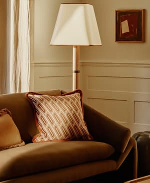 Vende Square Cushion - Rust - Hover Image