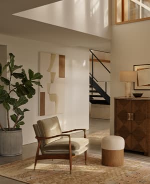 Theodore Armchair - Velvet - Lichen - US - Hover Image